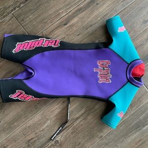 Childrens Medium Jet Pilot Wet Suit